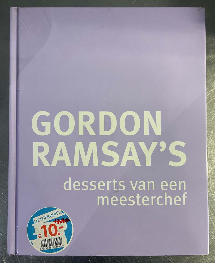 Gordon Ramsay’s desserts van een meesterchef