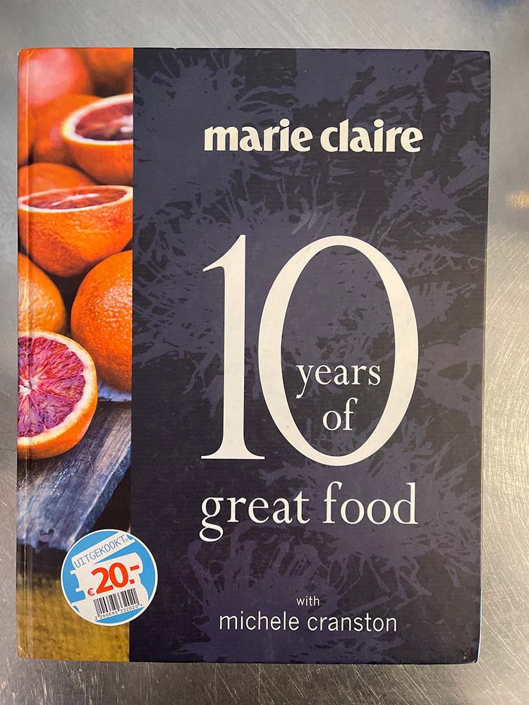 Marie Claire: 10 years of great food