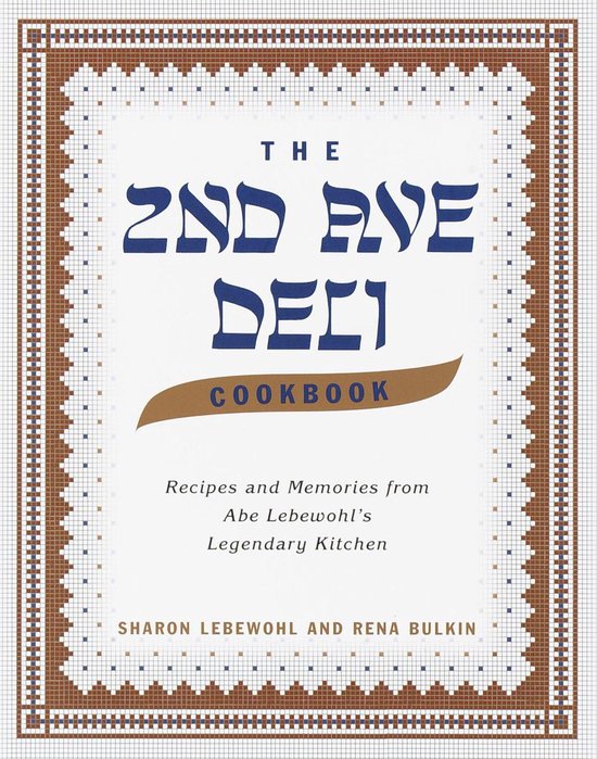The 2nd Ave Deli cookbook