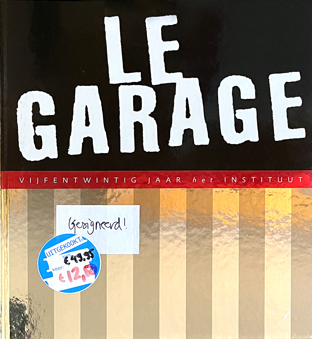 Le Garage – Gesigneerd